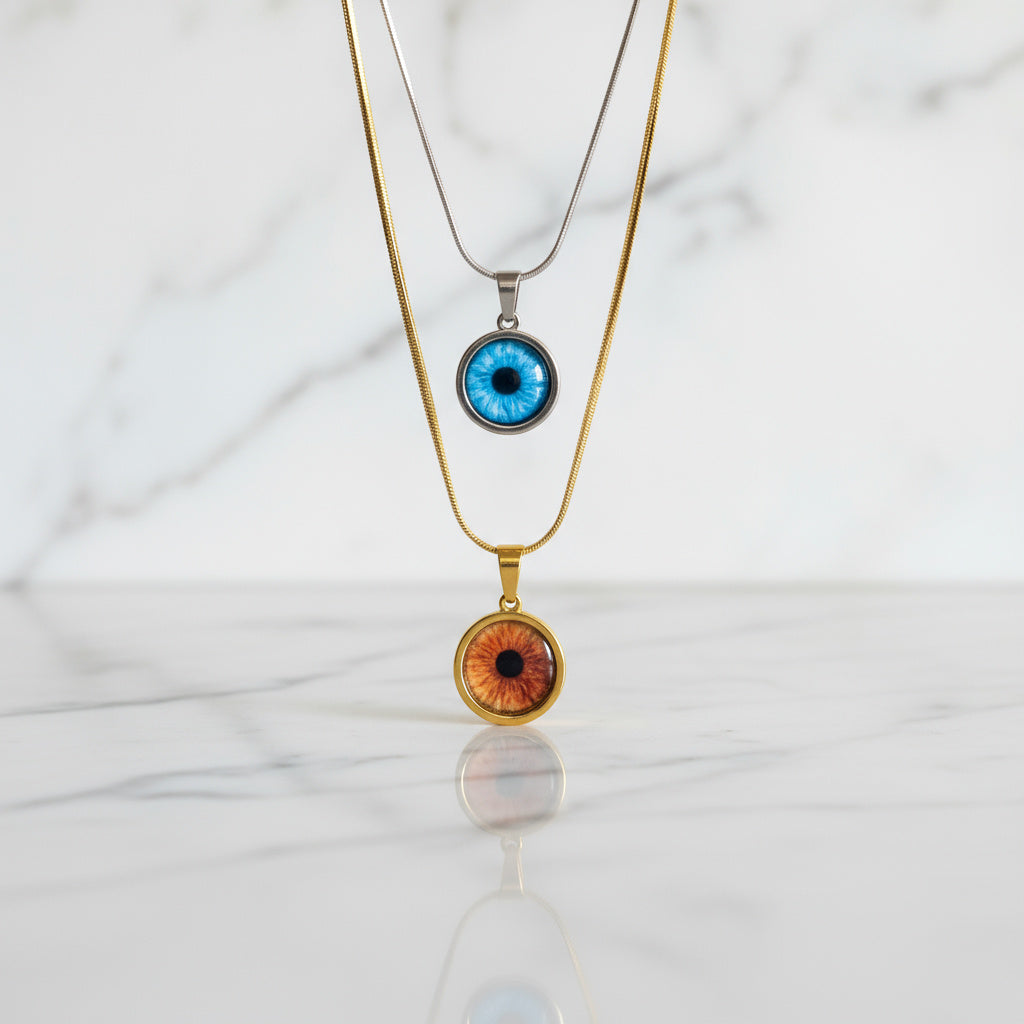 Iris-Freundschafts-Set – Kette oder Armband, Gold oder Silber