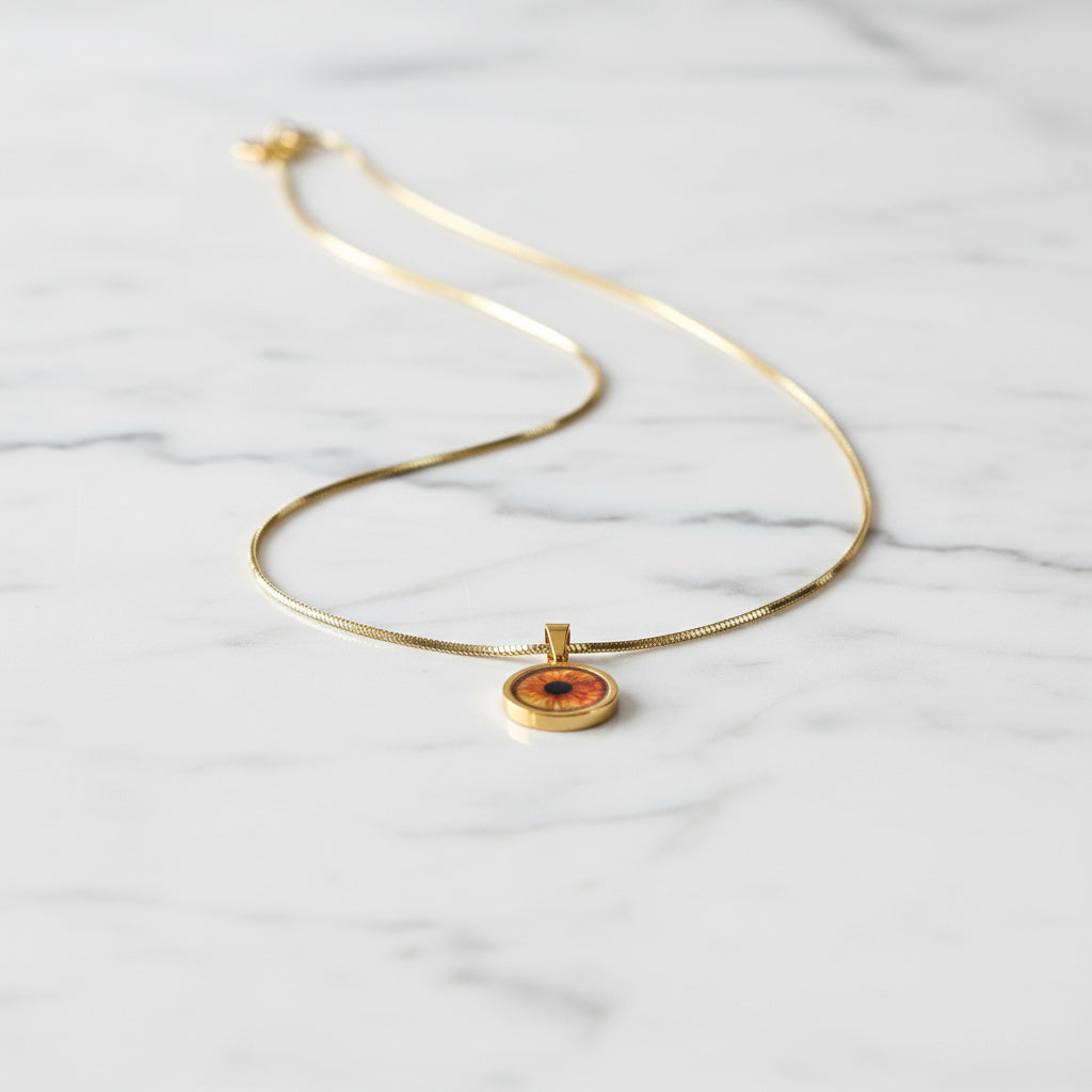 Origin Iris Halskette – Gold