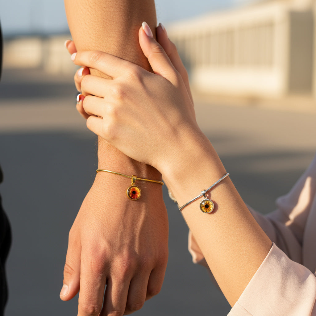 Origin Iris-Schmuck-Set – individuell wählbar (Kette oder Armband)